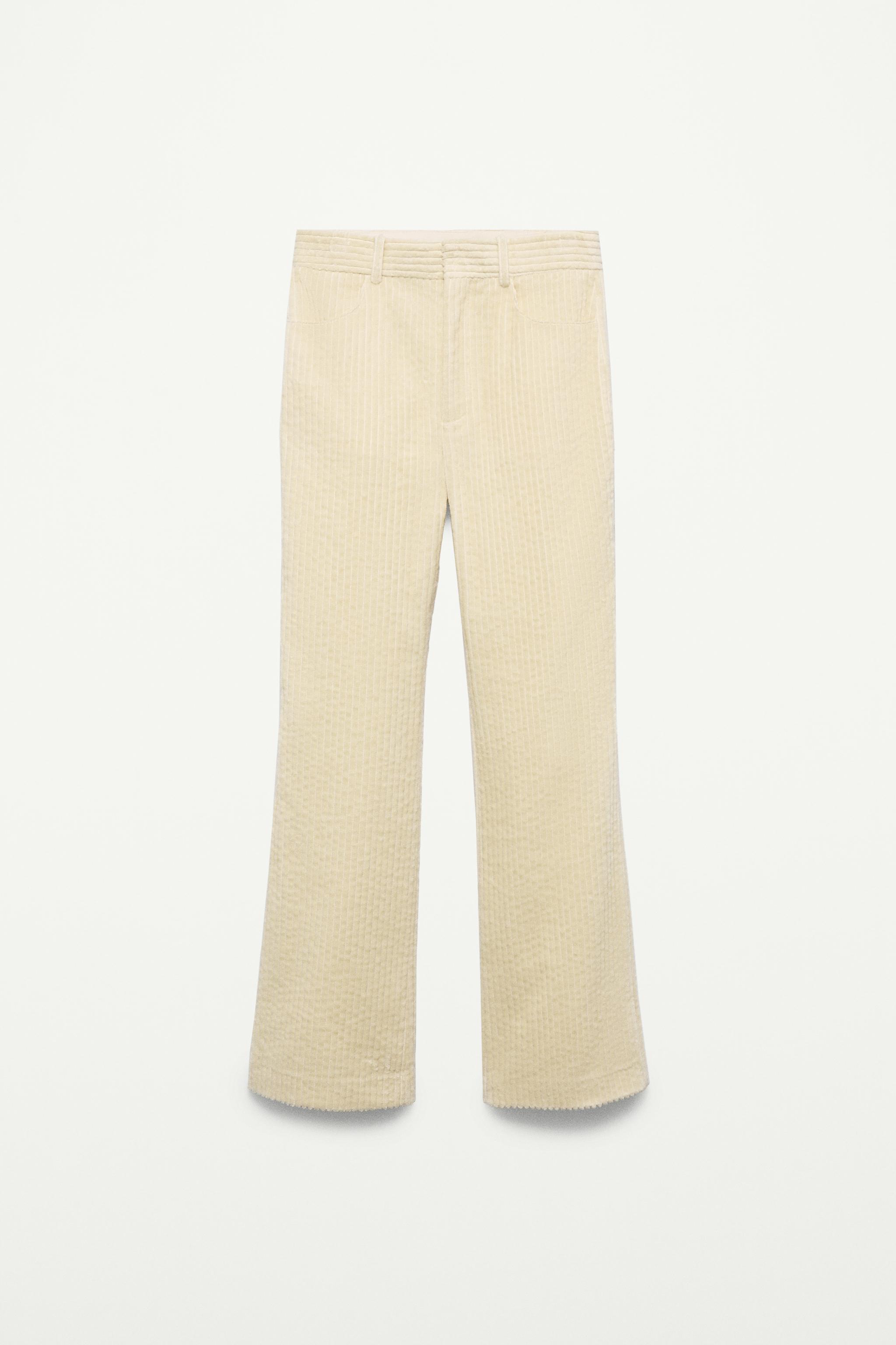 FLARE CORDUROY PANTS - THE ITEM ZARA WOMAN